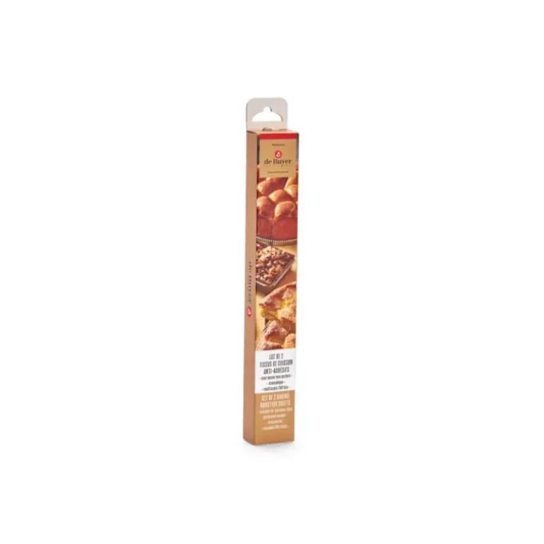 2 Feuilles de cuisson pour Moule à Cake De Buyer