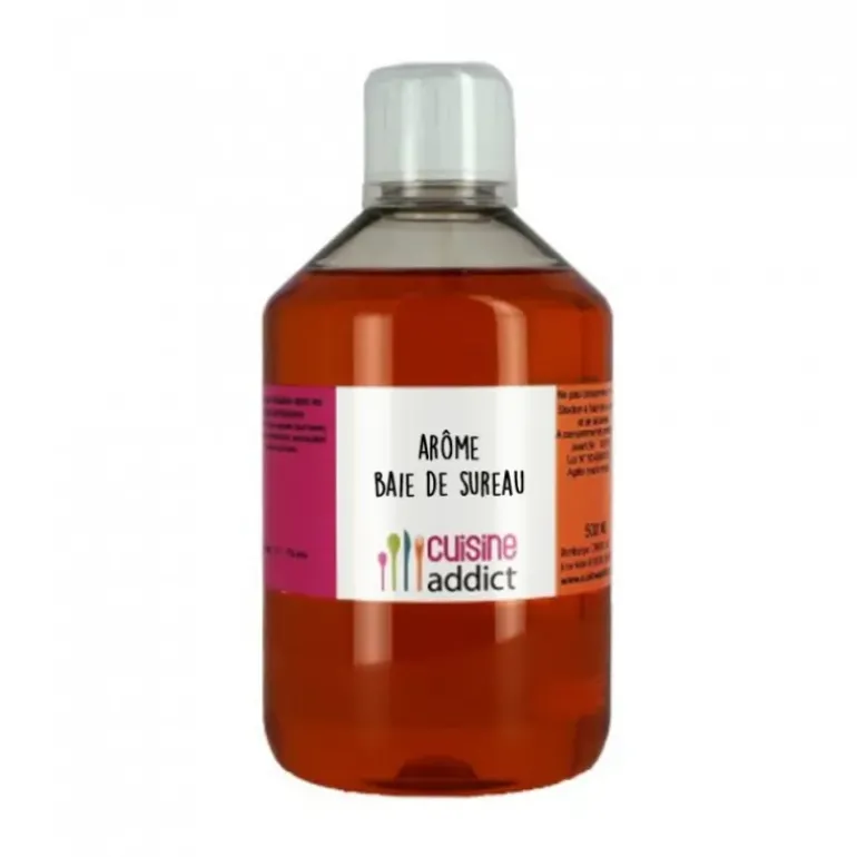 Arôme Alimentaire Baie de Sureau 500 ml Cuisineaddict