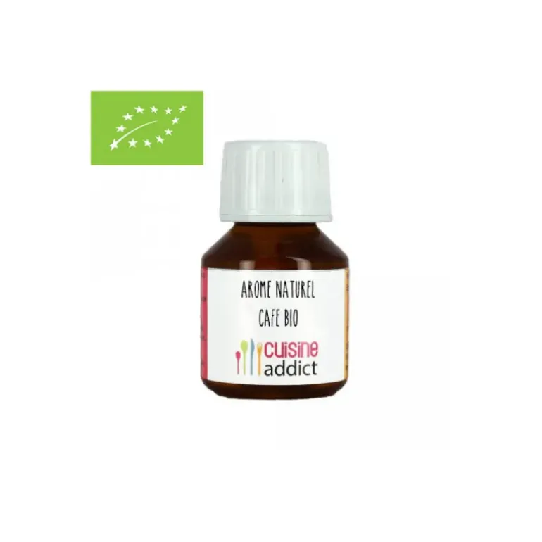 Arôme Alimentaire Bio Café 58 ml Cuisineaddict