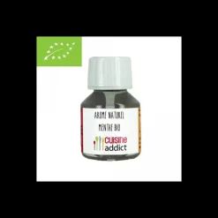 Arôme Alimentaire Bio Menthe 58 ml Cuisineaddict