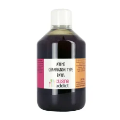 Arôme alimentaire Champignon type paris 500ml Cuisineaddict