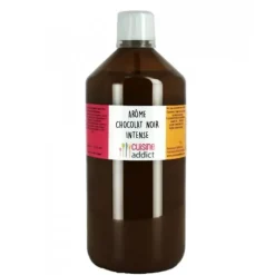 Arôme Alimentaire Chocolat Noir Intense 1 L Cuisineaddict