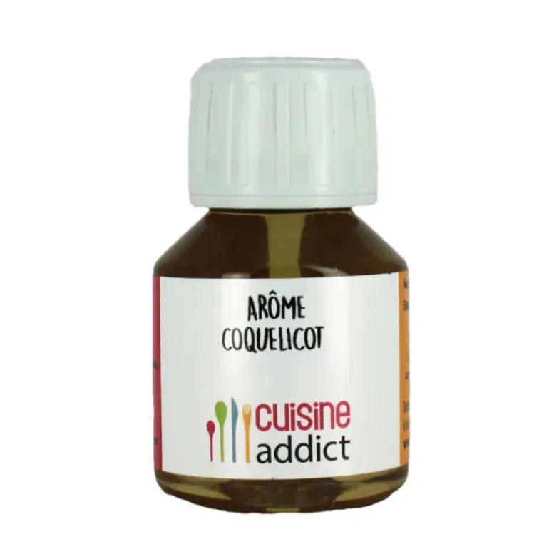 Arôme Alimentaire Coquelicot 58 ml Cuisineaddict
