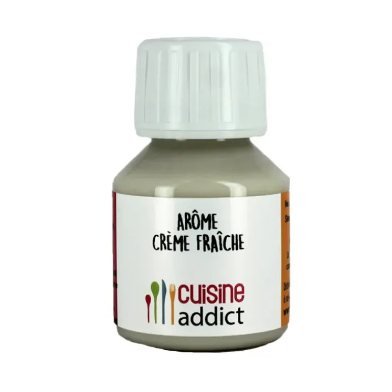 Arôme Alimentaire Crème Fraîche 58 ml Cuisineaddict