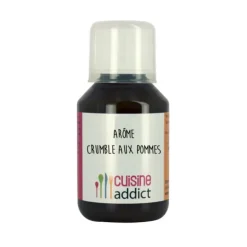Arôme Alimentaire Crumble aux Pommes 115 ml Cuisineaddict