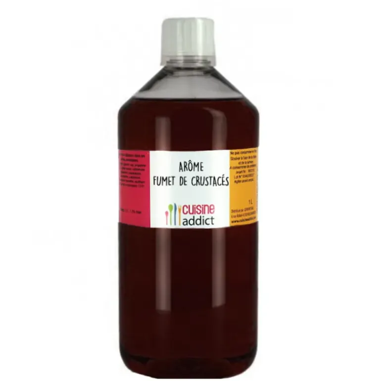 Arôme Alimentaire Crustacé (Fumet) 1 L Cuisineaddict