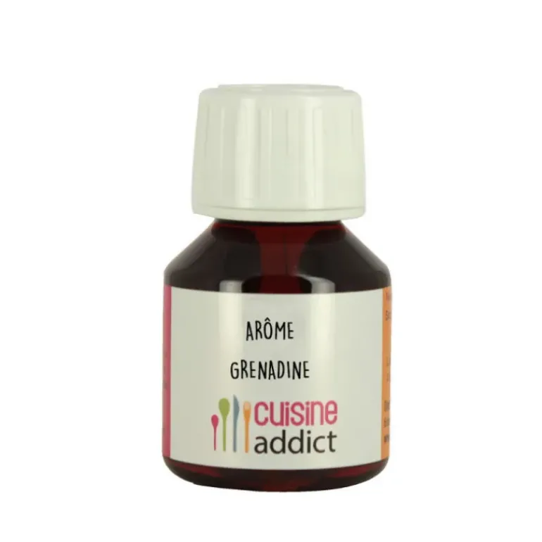 Arôme Alimentaire Grenadine 58ml Cuisineaddict
