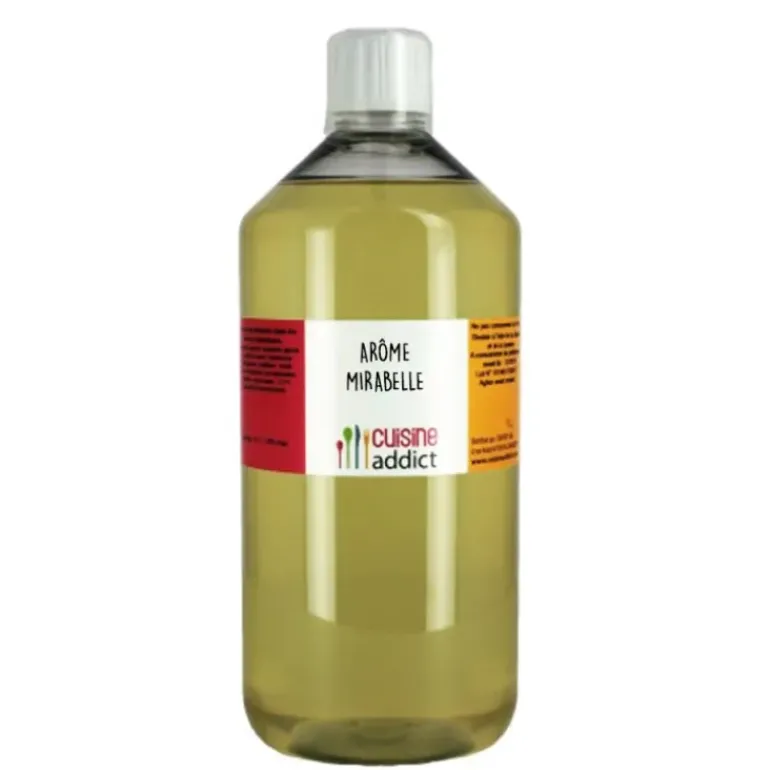 Arôme alimentaire Mirabelle 1 L Cuisineaddict