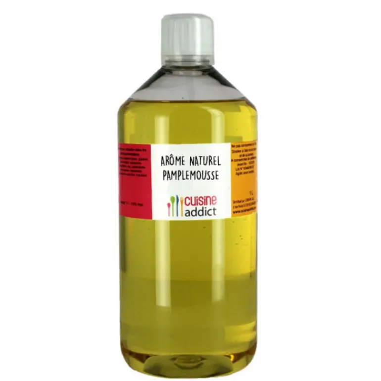 Arôme Alimentaire Naturel Pamplemousse 1L Cuisineaddict