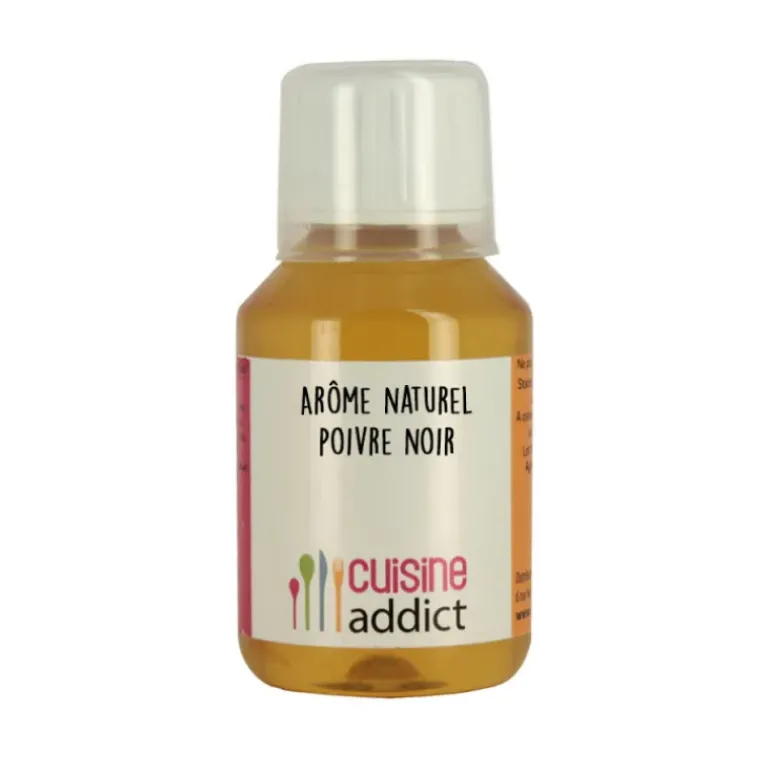 Arôme Alimentaire Naturel Poivre Noir 115ml Cuisineaddict