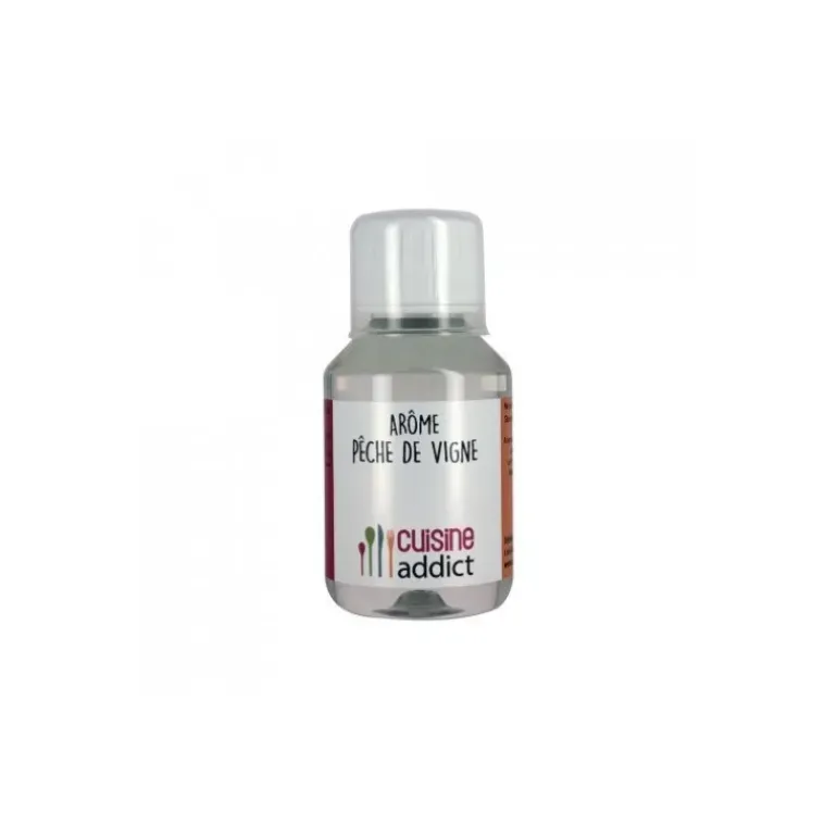 Arôme alimentaire Pêche de vigne 115ml Cuisineaddict