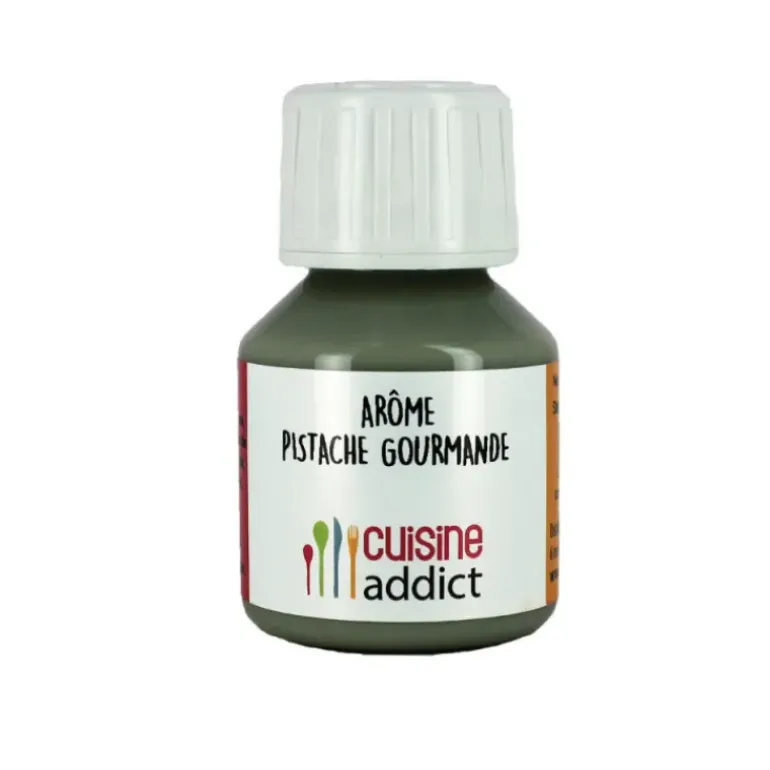 Arôme Alimentaire Pistache Gourmande 58ml Cuisineaddict