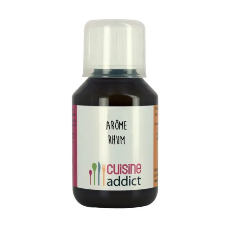 Arôme Alimentaire Rhum Brun 115 ml Cuisineaddict
