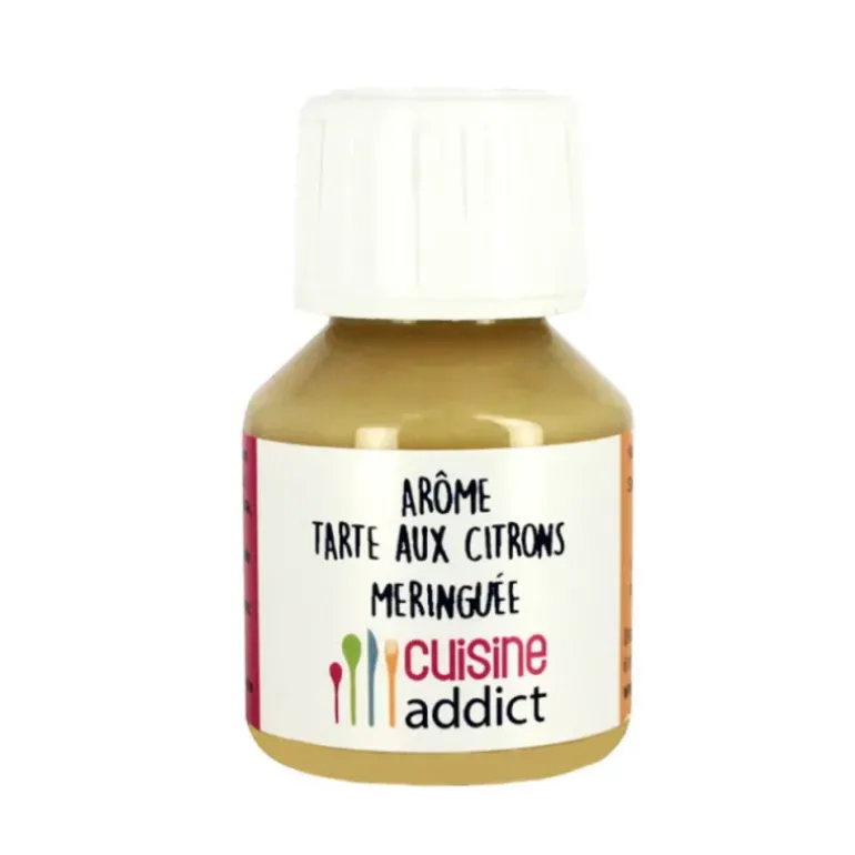 Arôme Alimentaire Tarte aux Citrons Meringuée 58 ml Cuisineaddict