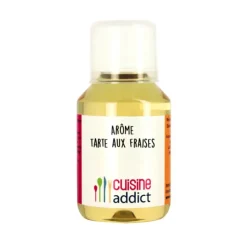 Arôme alimentaire Tarte aux Fraises 115 ml Cuisineaddict