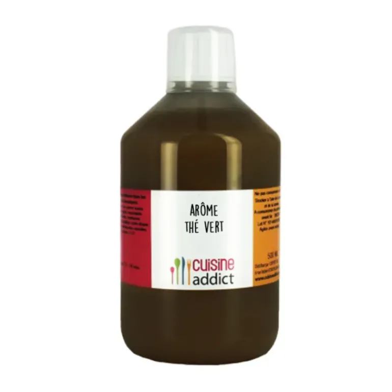 Arôme Alimentaire Thé Vert 500 ml Cuisineaddict