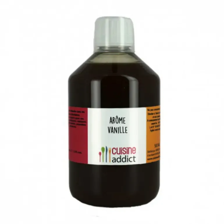 Arôme Alimentaire Vanille 500 ml Cuisineaddict