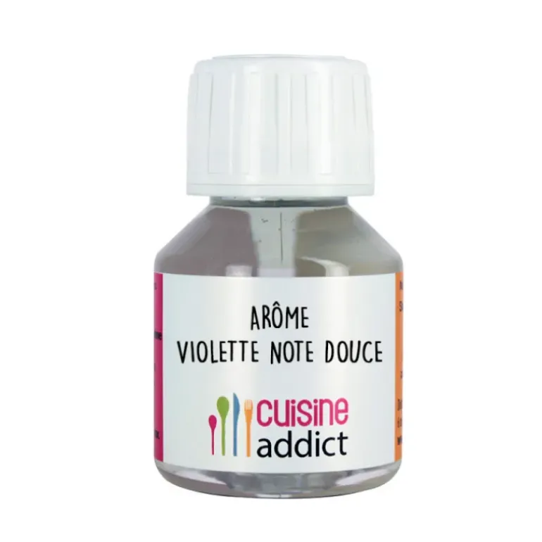 Arôme Alimentaire Violette (note douce) 58 ml Cuisineaddict