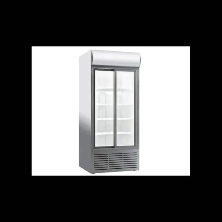 Armoire à Boisson Réfrigérée Positive 680 L 2 Portes vitrée Klimasan