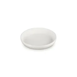 Assiette Creuse en Céramique Cocon Ø 22 cm Meringue Le Creuset