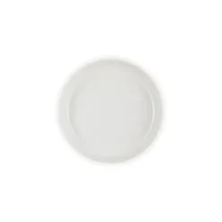 Assiette Creuse en Céramique Cocon Ø 22 cm Meringue Le Creuset