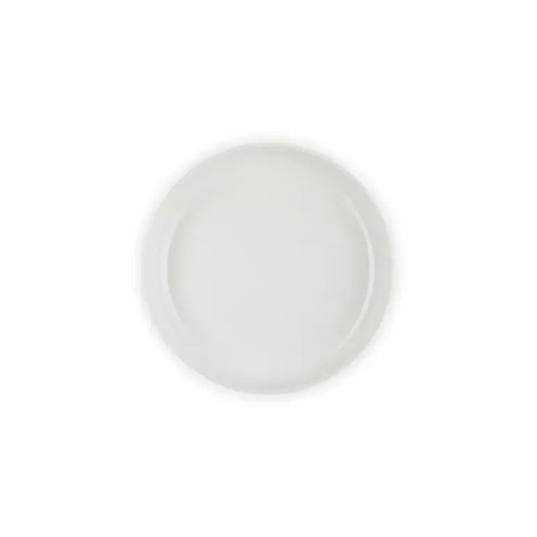 Assiette Creuse en Céramique Cocon Ø 22 cm Meringue Le Creuset