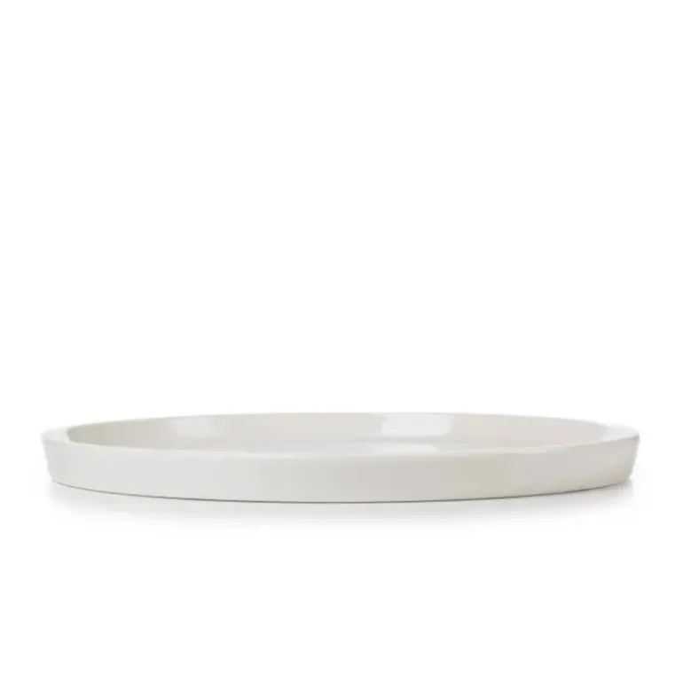 Assiette Plate Porcelaine Ivoire 28 cm Adélie Revol