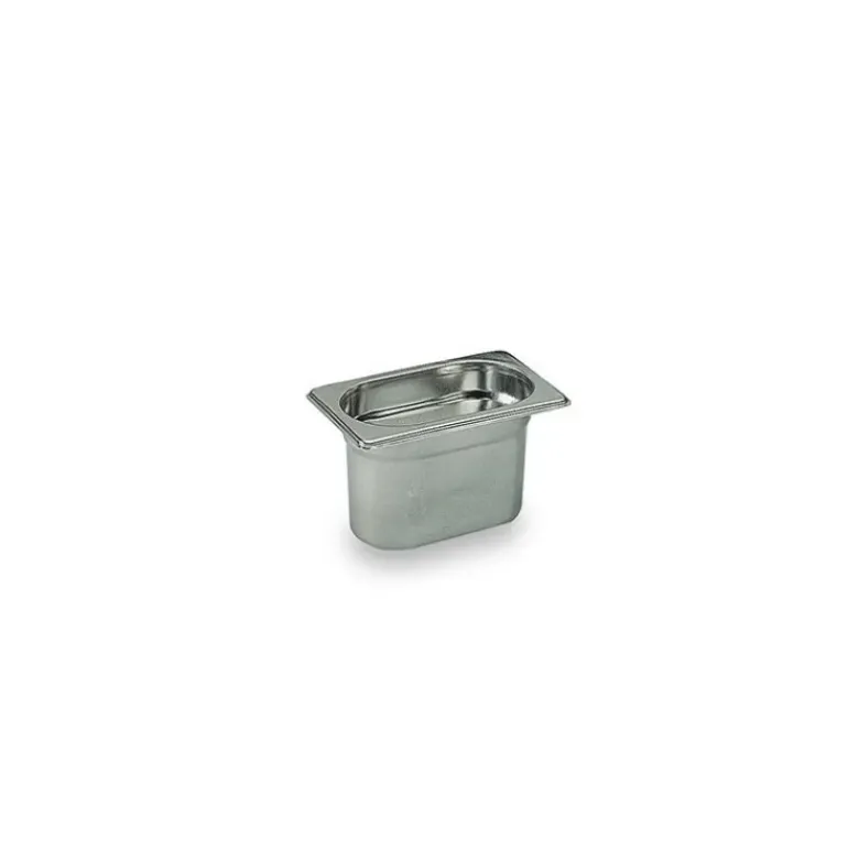 Bac Gastronorme Inox GN 1/9 H 10cm Matfer Bourgeat