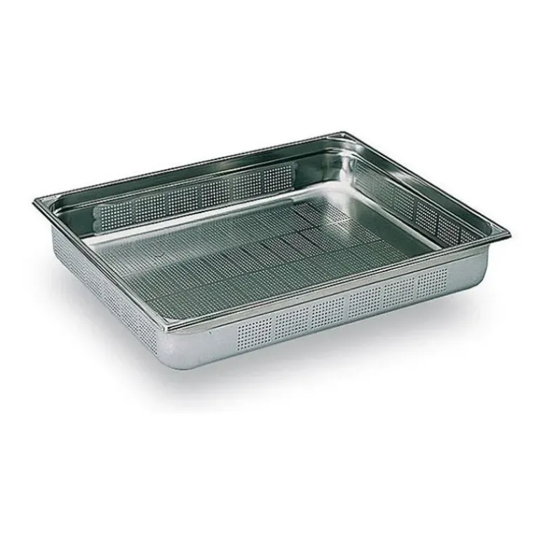 Bac Gastronorme Perforé GN 2/1 H 6.5cm Matfer Bourgeat