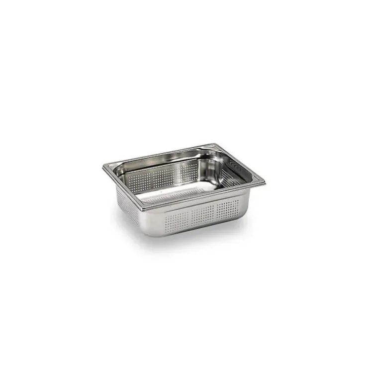 Bac Gastronorme Perforé Inox GN 1/2 H 6.5cm Matfer Bourgeat