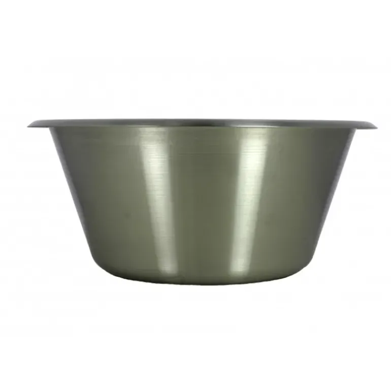 Bassine Pâtissière Ø 24 cm fond plat inox
