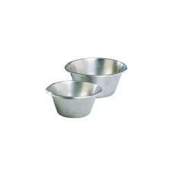 Bassine Pâtissière Ø 16 cm fond plat Inox
