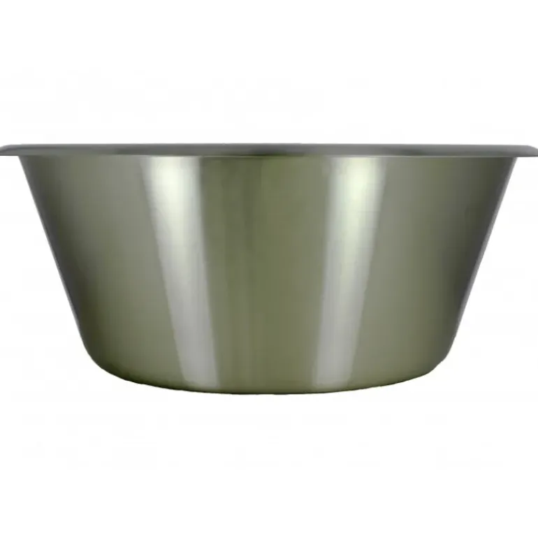 Bassine Pâtissière Ø 36 cm fond plat inox