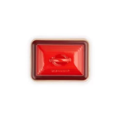 Beurrier Céramique avec Couvercle Cerise Le Creuset