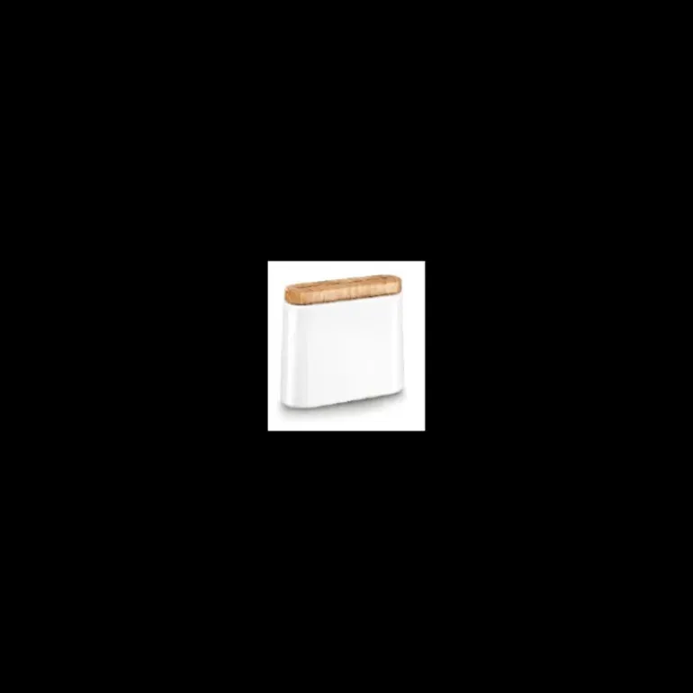 Bloc Couteau Blanc Manille avec 5 Couteaux de Cuisine Ysis Sabatier