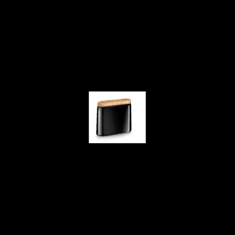 Bloc Couteau Noir Manille avec 5 Couteaux de Cuisine Ysis Sabatier
