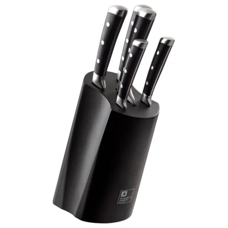 Bloc Couteau Pro On-Line 5 Couteaux de Cuisine V Sabatier Richardson Sheffield