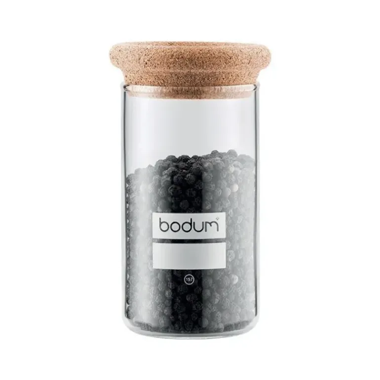 Bocal en Verre 0,25 L Bouchon en liège Yohki Bodum