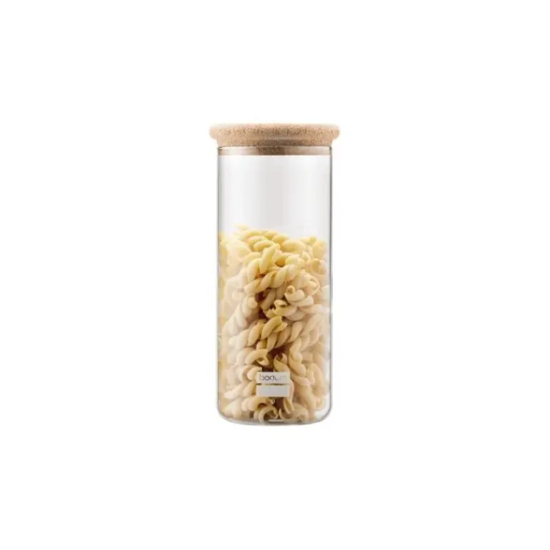 Bocal en Verre 2,5 L Bouchon en liège Yohki Bodum