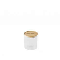 Bocal en Verre 850 ml avec Couvercle Bambou Stor'eat Mastrad