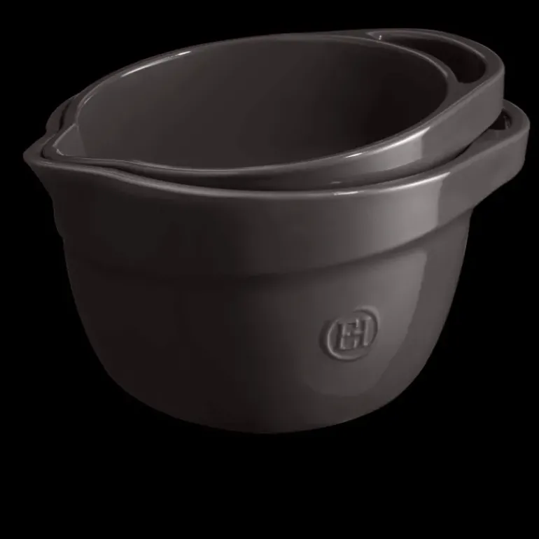 Bol Pâtissier en Céramique 3,5 L Fusain Emile Henry