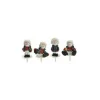 Bonhomme de Neige Doudoune Sujet Résine x50