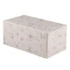Boîte à Bûche Isotherme 35x11cm Étoiles (x25)