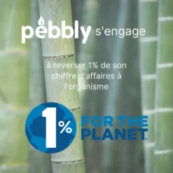 Boîte de Conservation en Verre Rectangle 2,25 L Pebbly