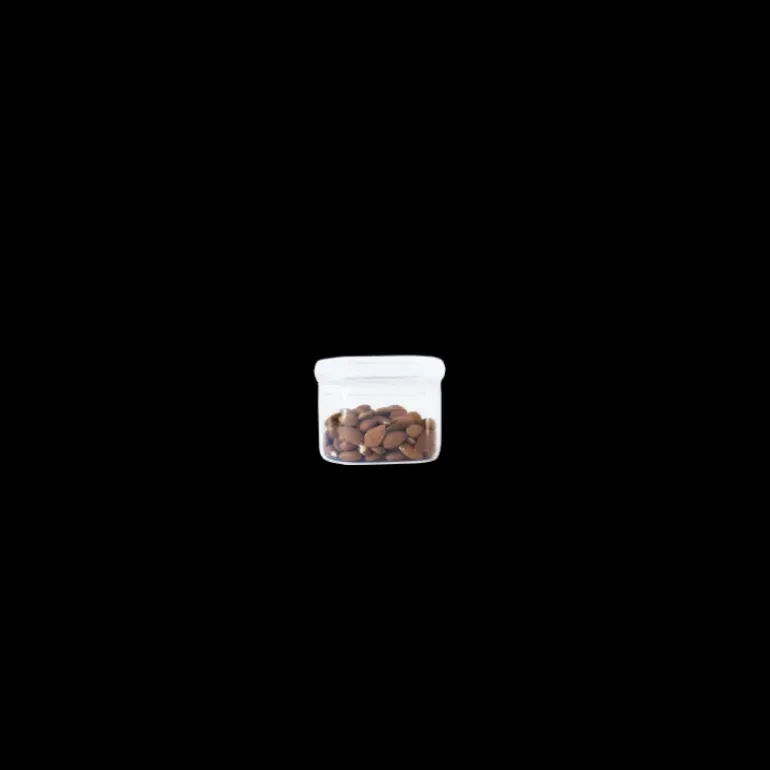 Boîte de Conservation en Verre Carré 500 ml Pebbly