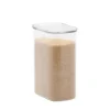 Boîte de Conservation en Verre Rectangulaire 1,2 L Pebbly