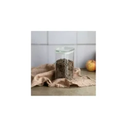 Boîte de Conservation en Verre Rectangulaire 1,2 L Pebbly