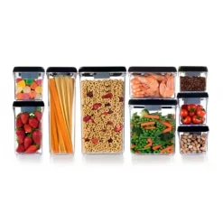 Boîte de Conservation Plastique Rectangle 1 L Ibili