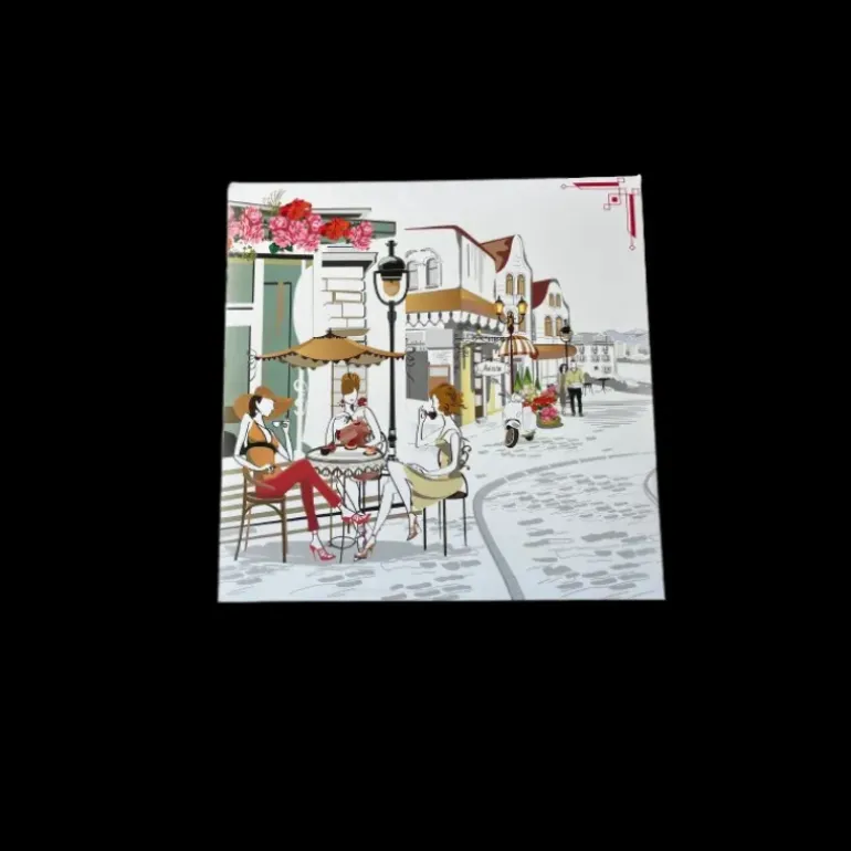 Boîte pâtissière Balade Gourmande - 28 x H 8 cm - (x50)