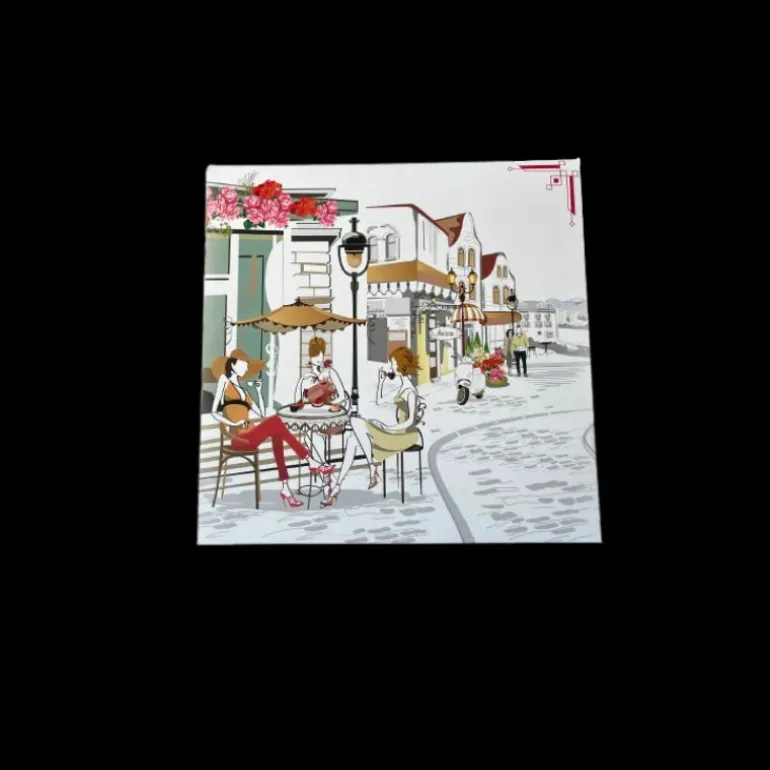 Boîte pâtissière Balade Gourmande - 23 x H 5 cm - (x50)